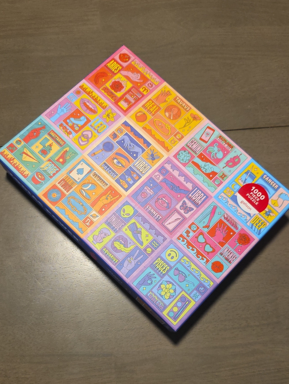 NWOT Zodiac 1000-Piece Jigsaw Puzzle